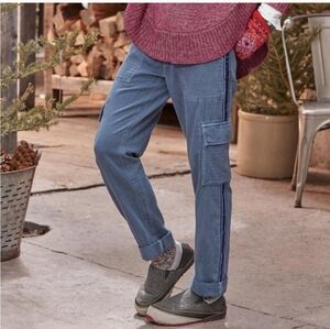 Sundance Clover Pull On Cargo Pants in Cadet - Size XS